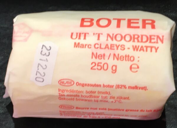 Ongezouten boter
