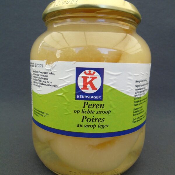 Peren op lichte siroop 720ml