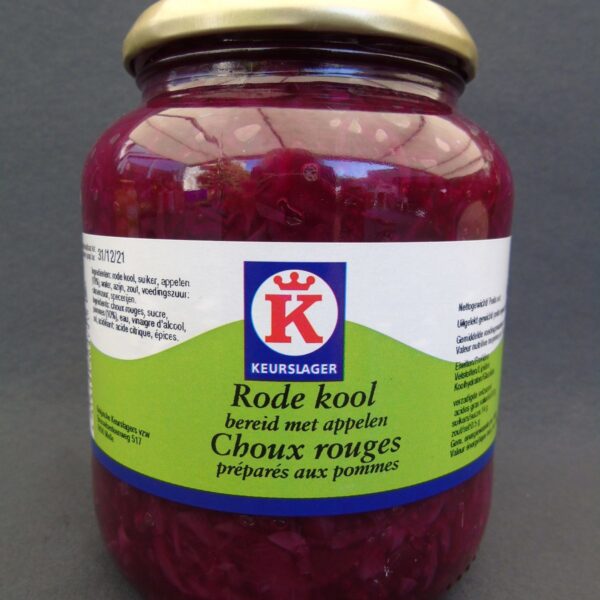 Rode kool met appel 720ml